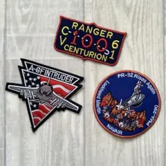 【ミリタリー】パッチセット 3種 フライトジャケット等のカスタムに......