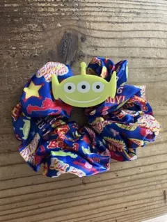 【ディズニー】トイストーリー　リトルグリーンメン　シュシュ＆ヘアゴム