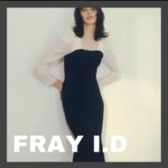 【美品】FRAYI.D オーガンスリーブマーメイドニットワンピース