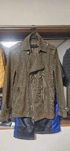 バーバリー　M65　ジャケット　ブラックレーベル　難有　ミリタリー