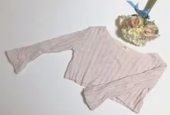 スナイデル ショート丈 セーター アイボリー