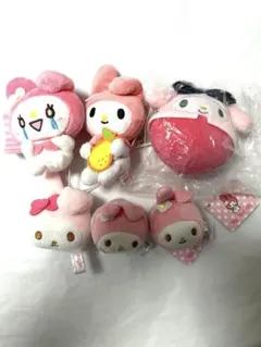 平成　レトロ　ファンシー　サンリオ　マイメロディ　マスコット　大量　おまとめ売り