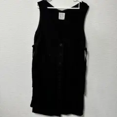 SEASON REASON ノースリーブ カットソーワンピース 黒 Mサイズ