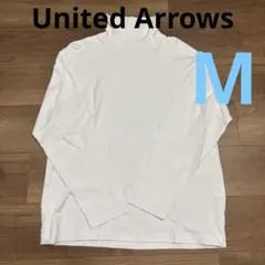 United Arrows タートルネック　白シャツ