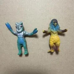 ブルマァク　ウルトラマン怪獣消しゴム7体　フィギュア　デカ消しのサムネイル