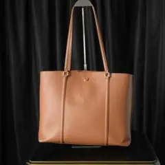 COLE HAAN レザー トートバッグ 本革 A4 通勤 茶のサムネイル
