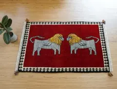 手織り ペルシャ絨毯　カシュカイ族 110x73cm