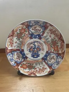 有田焼 丸五謹製 孔雀牡丹紋 48cm 特大 飾り皿 大皿 金彩 - メルカリ