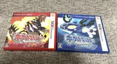 【新品未開封】 ポケモン オメガルビー アルファサファイア ソフト