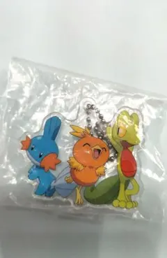 ポケットモンスター 旅立ちの3匹アクリルスイング ミズゴロウ、アチャモ、キモリ