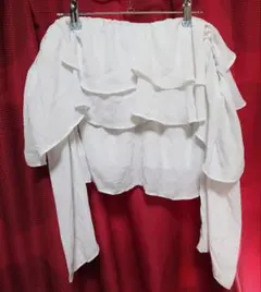 LIPSERVICE　オフショルダートップス　フリーサイズ