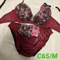 タグ付き　グラナティス・ブラショーツセット　赤系　◎