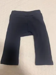 バースデイ futafuta裏起毛パンツ 80 ブラック