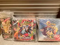 インフェルノX、メガドリームex 、バトルパートナーズ　シュリンク付き 未開封