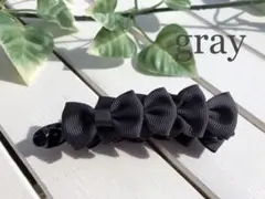 バナナクリップ　ヘアクリップ　クリップ　髪留め　リボン　シンプル　可愛い　新品