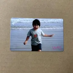 M!LK 佐野勇斗 こんなに大きくなりました トレカ 幼少期