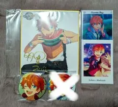 あんスタ 明星スバル 缶バッジ 色紙 エモカ ぱしゃっつ