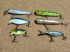 ヘドン スロープノーズ マグナムトーピード ビッグバド チャガー 他