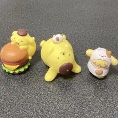 ポムポムプリン　ガチャ　3点セット