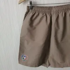 MIZUNO　ミズノ　ハーフパンツ　ベージュ　南東北総体　2017のサムネイル