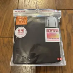 メンズ　UNIQLO 極暖ヒートテックコットンモックネックT(九分袖)