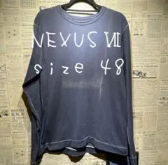 NEXUSⅦ ネクサス７ 長袖Tシャツ ロンT size 48のサムネイル