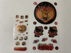 【希少・当時物】サンリオ ハローキティ キューピッド シール 2枚セット レトロ