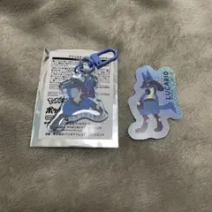 Pokémon Fancy Time ルカリオ アクリルキーホルダー+ステッカー