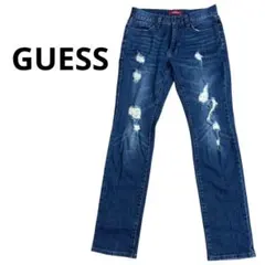 GUESS ダメージジーンズ DEL MAR SLIM STRAIGHT 30のサムネイル