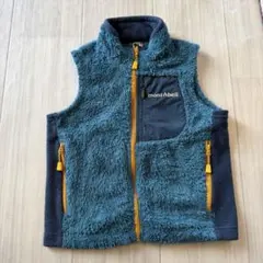mont-bell キッズ フリースベスト 100