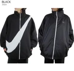 Nike リバーシブルボアジャケット ブラック