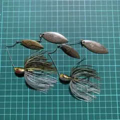 【美品】レイドジャパン レベルスピン 1/2oz 2個セットのサムネイル