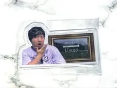 ロングコートダディ 兎 respect アクリルバッジ