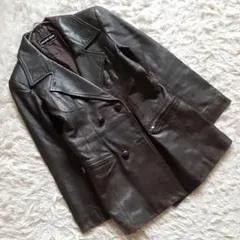 『ジャジャクラブ』 (9) レザージャケット ダブルボタン テーラード くびれ