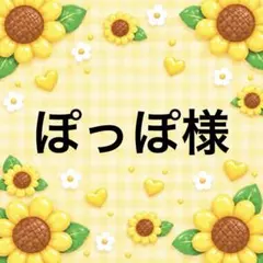 ぽっぽ様 9/30まで