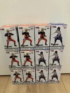 NARUTO ナルト Figuno うずまきナルト うちはサスケ 計20個セット