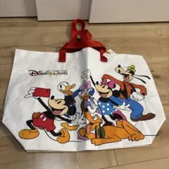 【新品】香港ディズニー　ミッキー ショッピングバッグ　Lサイズ　ディズニーランド