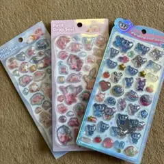 シール3種セット　エンジェルブルー　カービィ