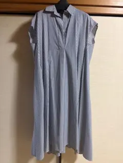 ストライプ柄 ノースリーブシャツのサムネイル
