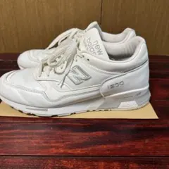 New Balance 1500 ホワイトレザー スニーカー　イングランド製のサムネイル