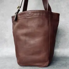 Vintage COACH Large Bucket Tote Bag