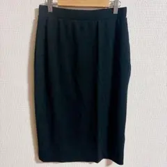 H&M エイチアンドエム タイトスカート ブラック Sサイズ 膝丈 伸縮性◎