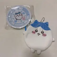 ハチワレ 寿司皿 まんまるポーチ セット