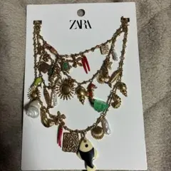 ZARA 花びらモチーフ ネックレス・チョーカー・ブレスレット・ピアス 