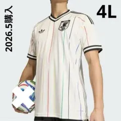 ワールドカップ　サッカー　日本代表　ユニフォーム　アウェイ 新品 3XL 4L