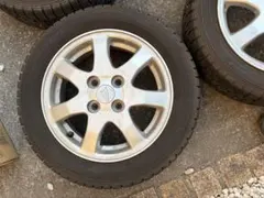 ダイハツ純正 14インチ アルミホイール FALKENタイヤ付 - メルカリ