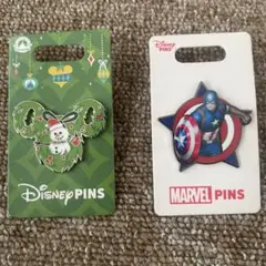 Disney & Marvel ピンバッジセット