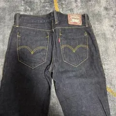 Levi's 511 ダークブルーストレートデニムW34L33 裾上げ済