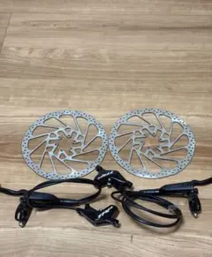 未使用品 SRAM G2 RS 4ピストン 油圧ディスク 前後セット ローター付 