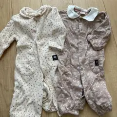 フタフタ　futafuta バースデイ　ロンパース　2ways